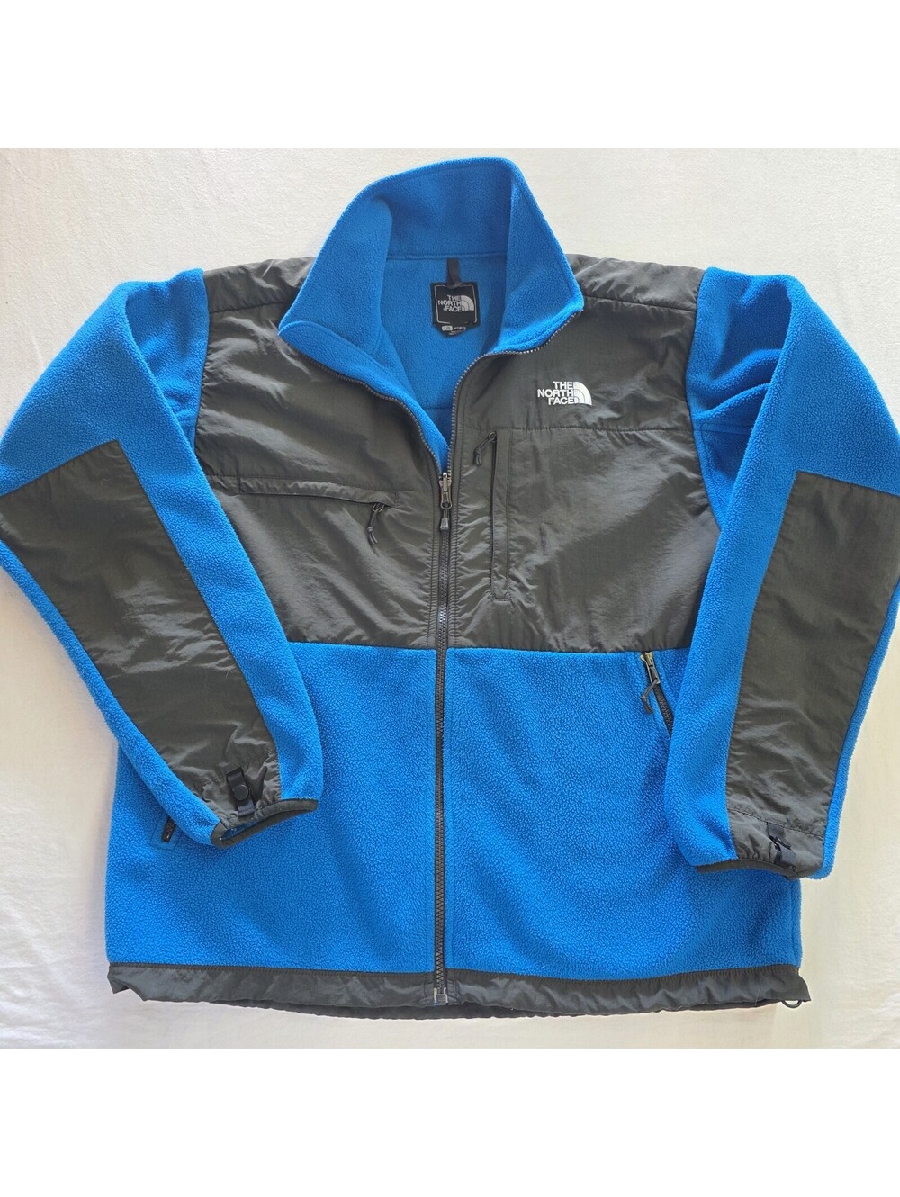 The North Face Men's Blue Denali Fleece Jacket Excellent Condition Size Large